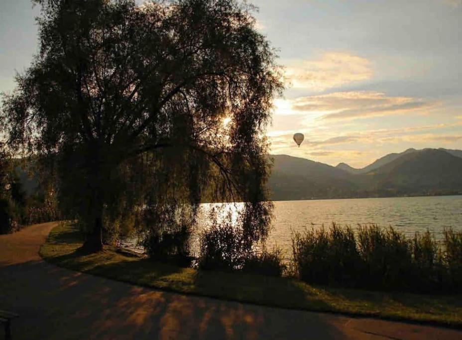 See- Und Bergblick In Bestlage Am ทีแกร์นซี ภายนอก รูปภาพ